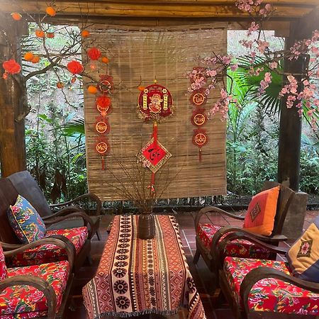 Vu Linh Palm House Homestay - Bungalow Yen Bai Екстериор снимка