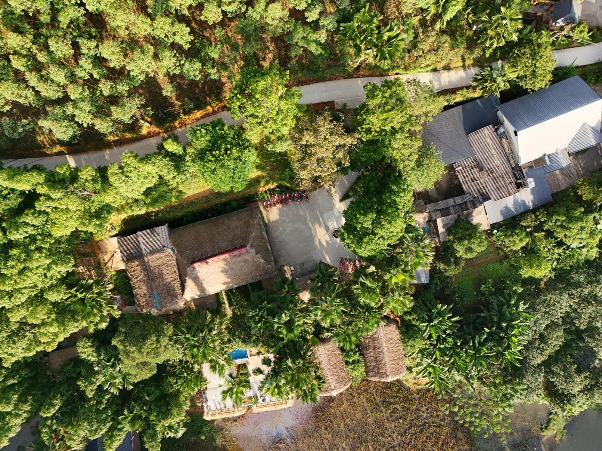 Vu Linh Palm House Homestay - Bungalow Yen Bai Екстериор снимка