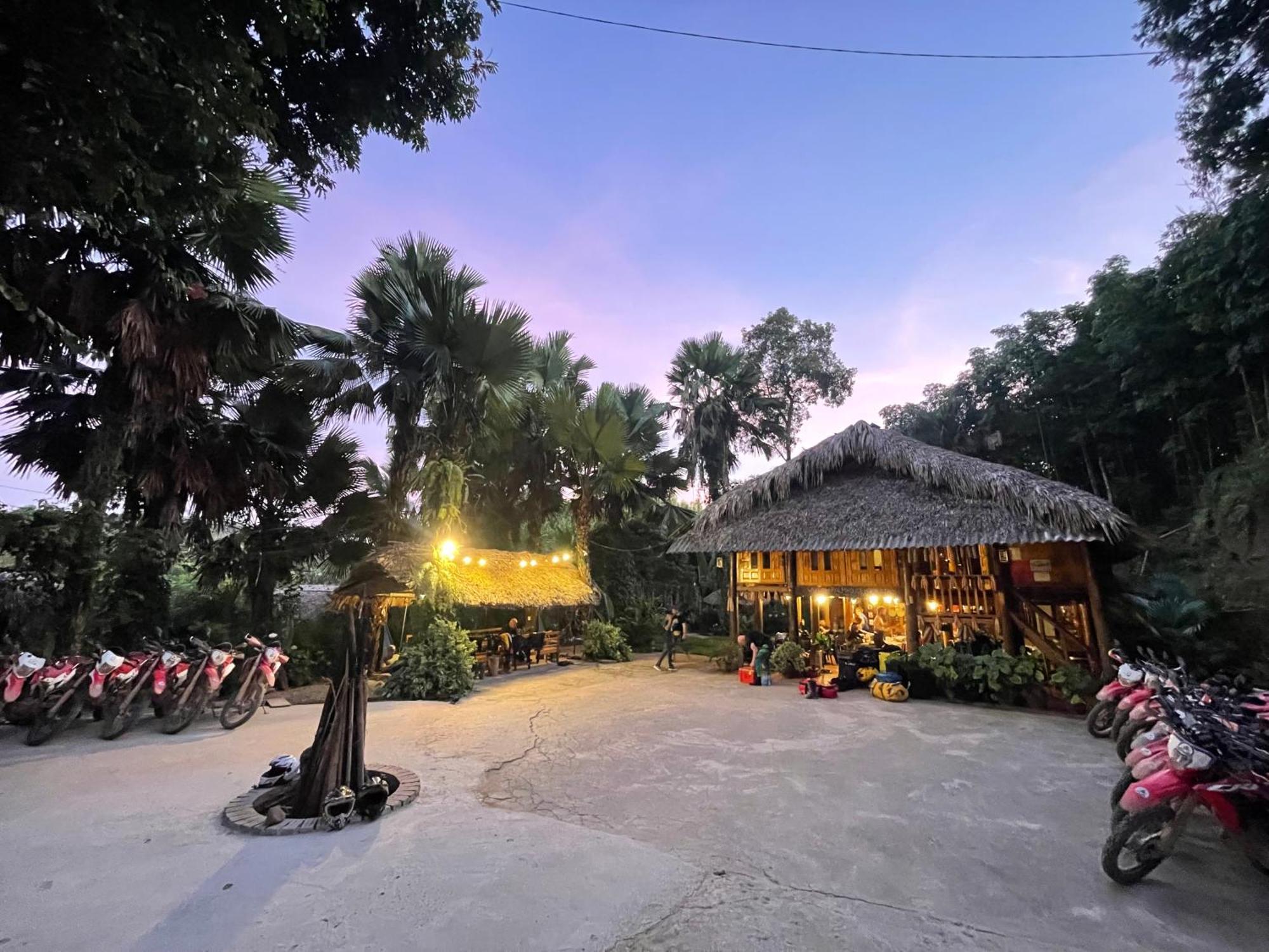 Vu Linh Palm House Homestay - Bungalow Yen Bai Екстериор снимка